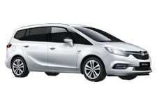 Van Hire Bury - Vauxhall Zafira 7-Seater - Minibus hire Bury